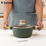 Kreme Venetia Premium Casserole 20cm