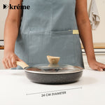 Kreme Venetia Premium Fry Pan 24cm