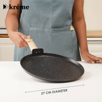 Kreme Venetia Premium Flat Tawa 27cm