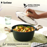 Kreme Venetia Cook and Serve Casserole Set of 3pcs