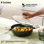 Kreme Venetia Premium Kadai 24cm