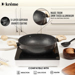 Kreme Venetia Premium Kadai 24cm