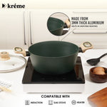 Kreme Venetia Premium Casserole 22cm