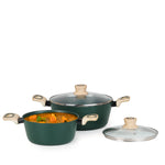 Kreme Venetia Cook and Serve Casserole Set of 2pcs