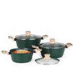 Kreme Venetia Cook and Serve Casserole Set of 3pcs