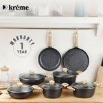 Kreme Venetia Premium Cooking Set of 7pcs